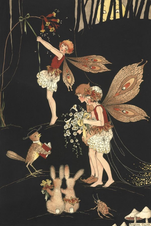 The Fairy Wedding Margaret Clark Print