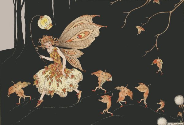 Autumn Fairy Margaret Clark Print