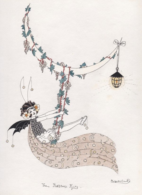 The Night Fairy Margaret Clark Print